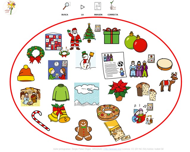 Juego de Atención Navidad